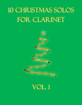 10 Christmas Solos For Clarinet Vol. 1 P.O.D. cover